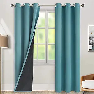 BGment Thermal Insulated Blackout Curtains for Bedroom Privacy