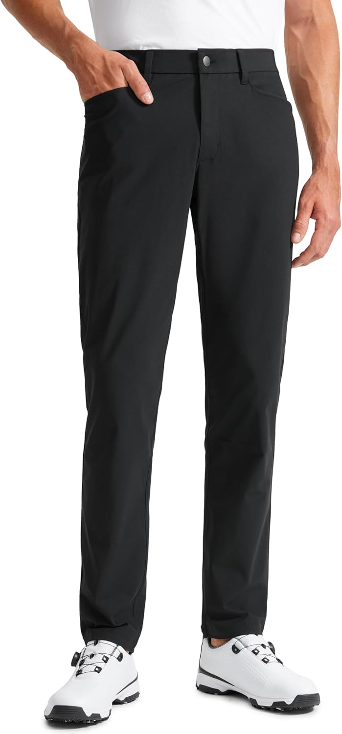 CRZ YOGA All Day Comfy 5-Pocket Golf Pants for Men Review