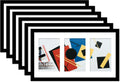 4x6 Picture Frame Collage Set of 6 - Three 4x6 or Single 8x14 Display