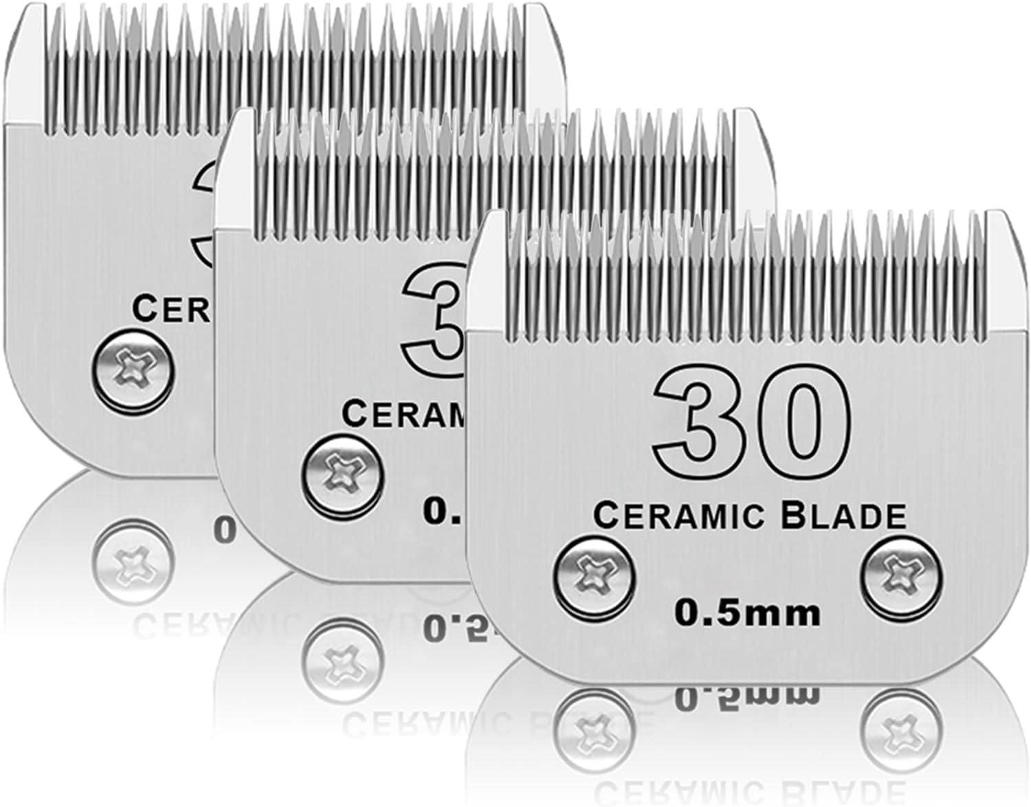 3 Pack 30# Detachable Pet Dog Grooming Ceramic Blades Review