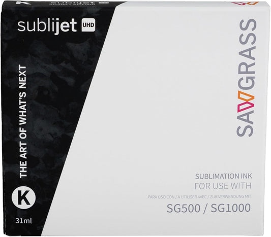 Sawgrass SubliJet UHD Black Ink Cartridge for Sublimation Printers