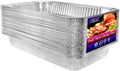 Aluminum Deep Foil Pans Full Size 21x13 in (20 Pack) - Extra Heavy