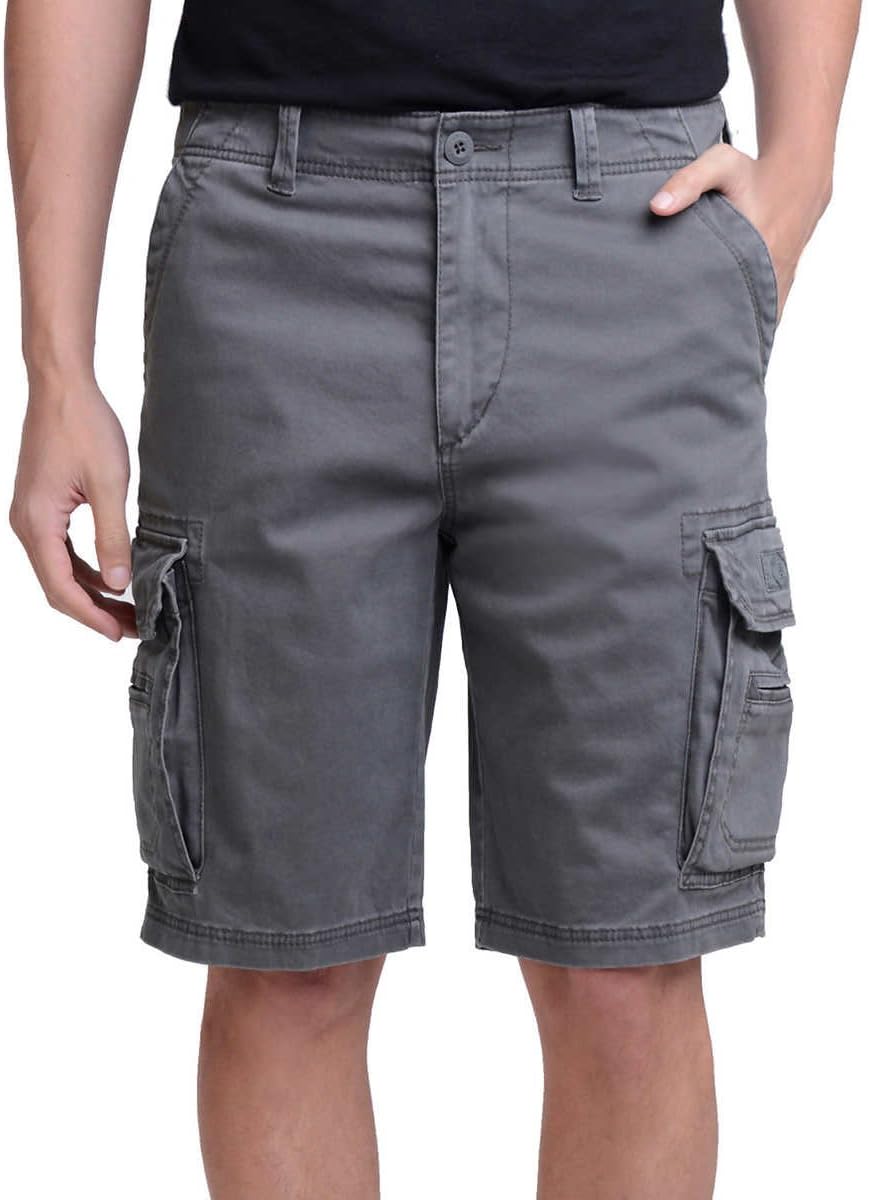 UNIONBAY Men's Wyatt Stretch Cargo Short for Ultimate Comfort