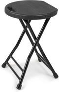 Folding Stool with Handle - Portable Foldable Stool for Indoor