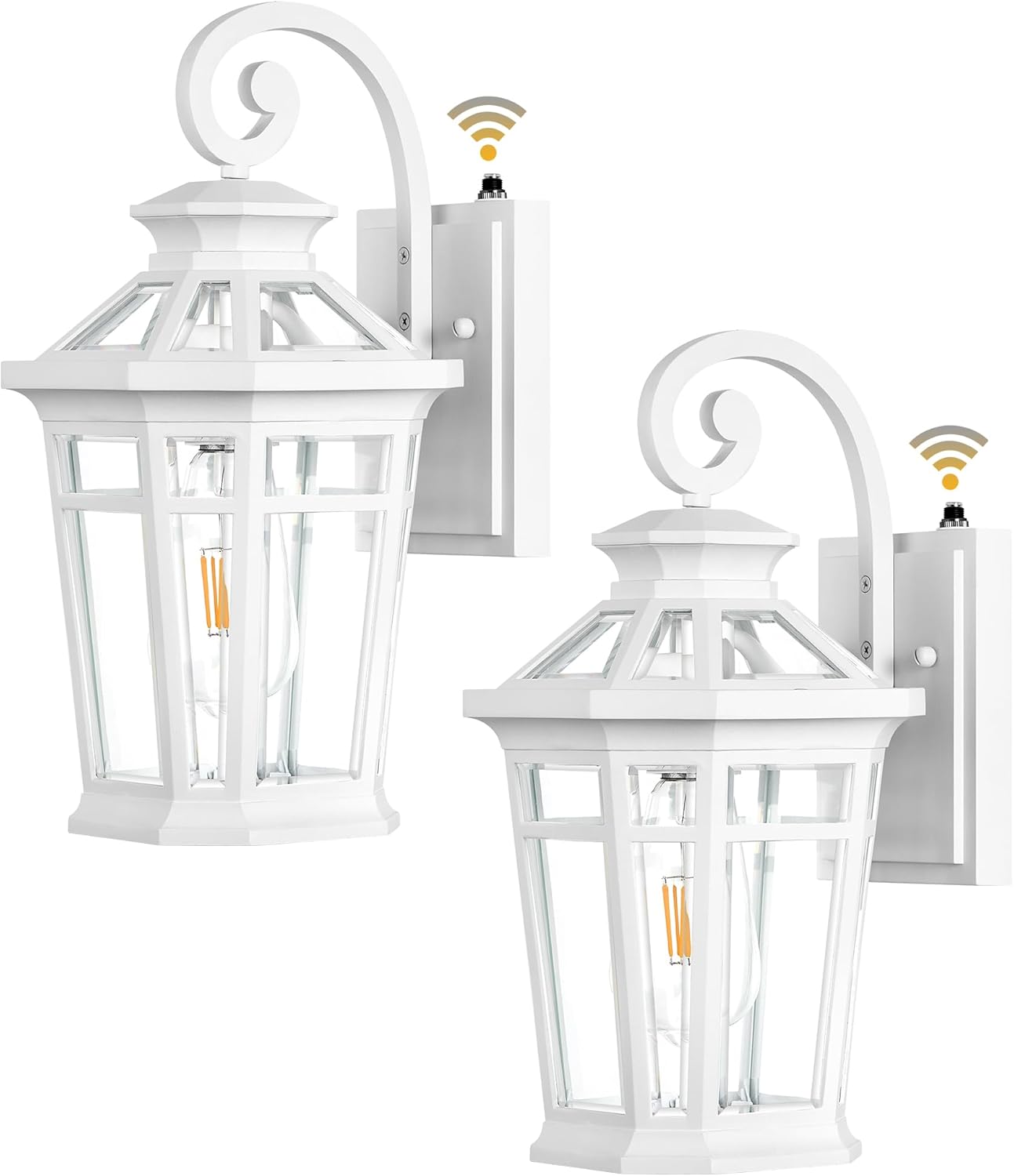 Outdoor Porch Lights with Dusk to Dawn Sensor for Elegance