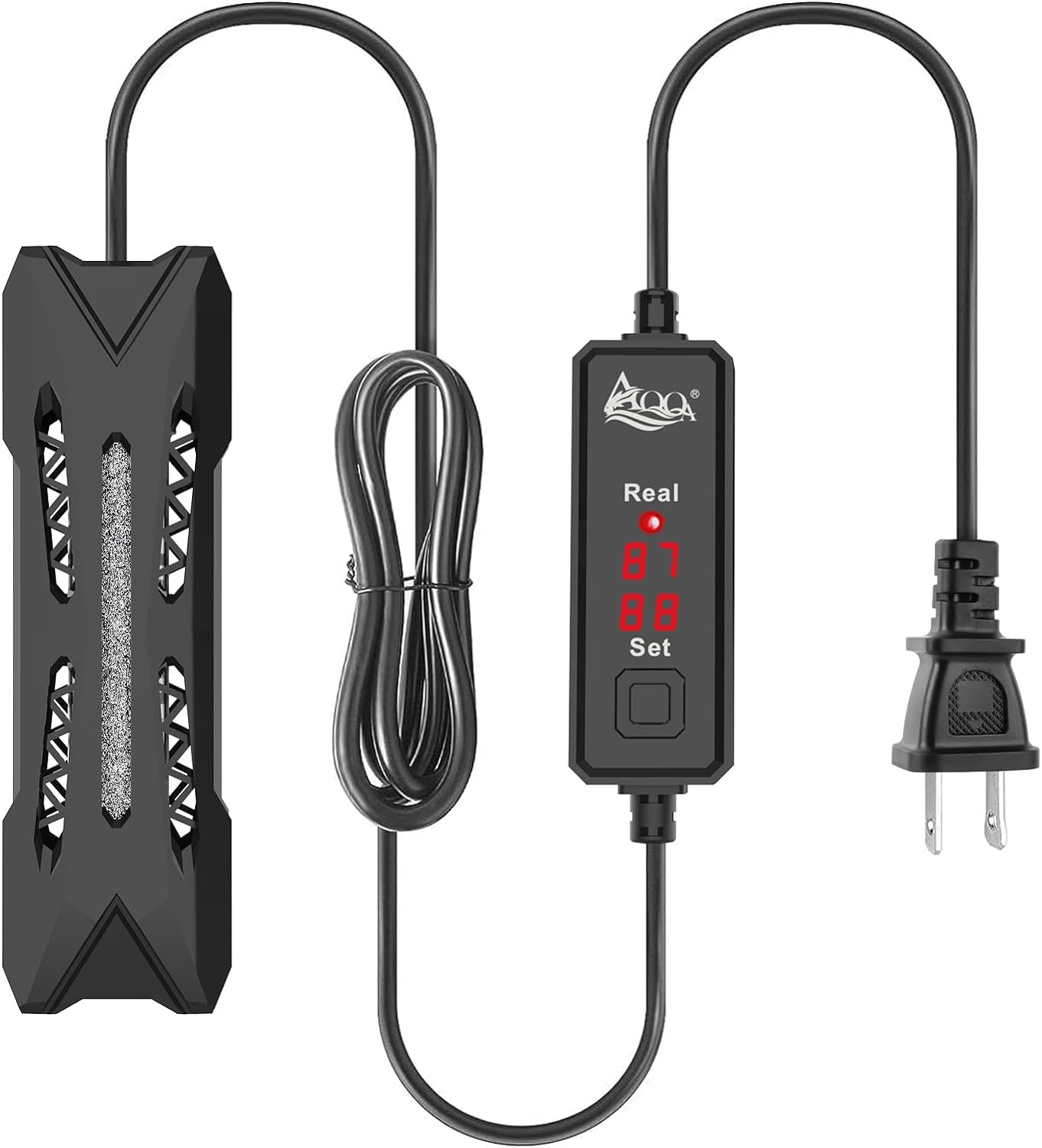 AQQA Mini Fish Tank Heater 50W LED Display