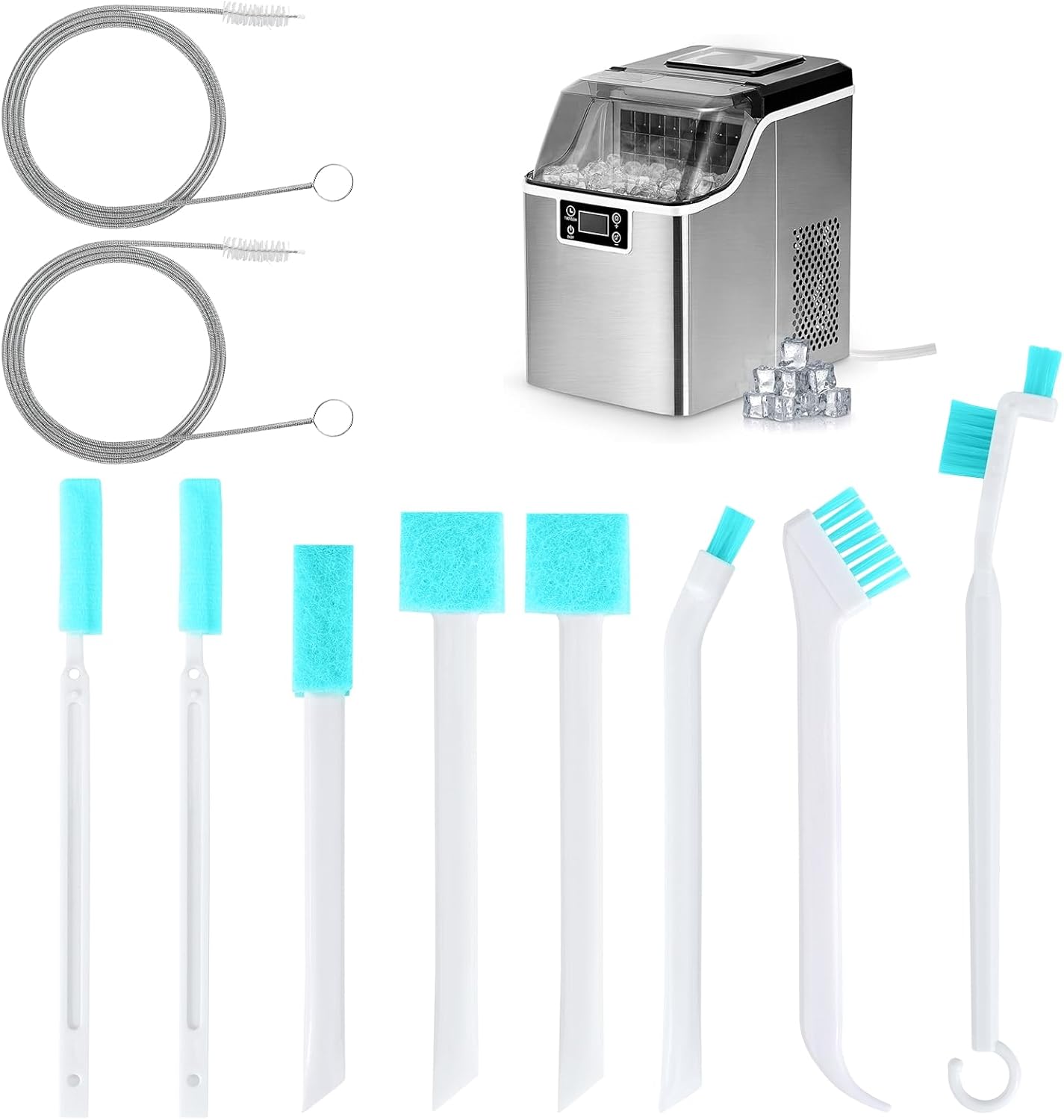 Palksky Ice Maker Cleaning Set - 10Pc Effective Tools