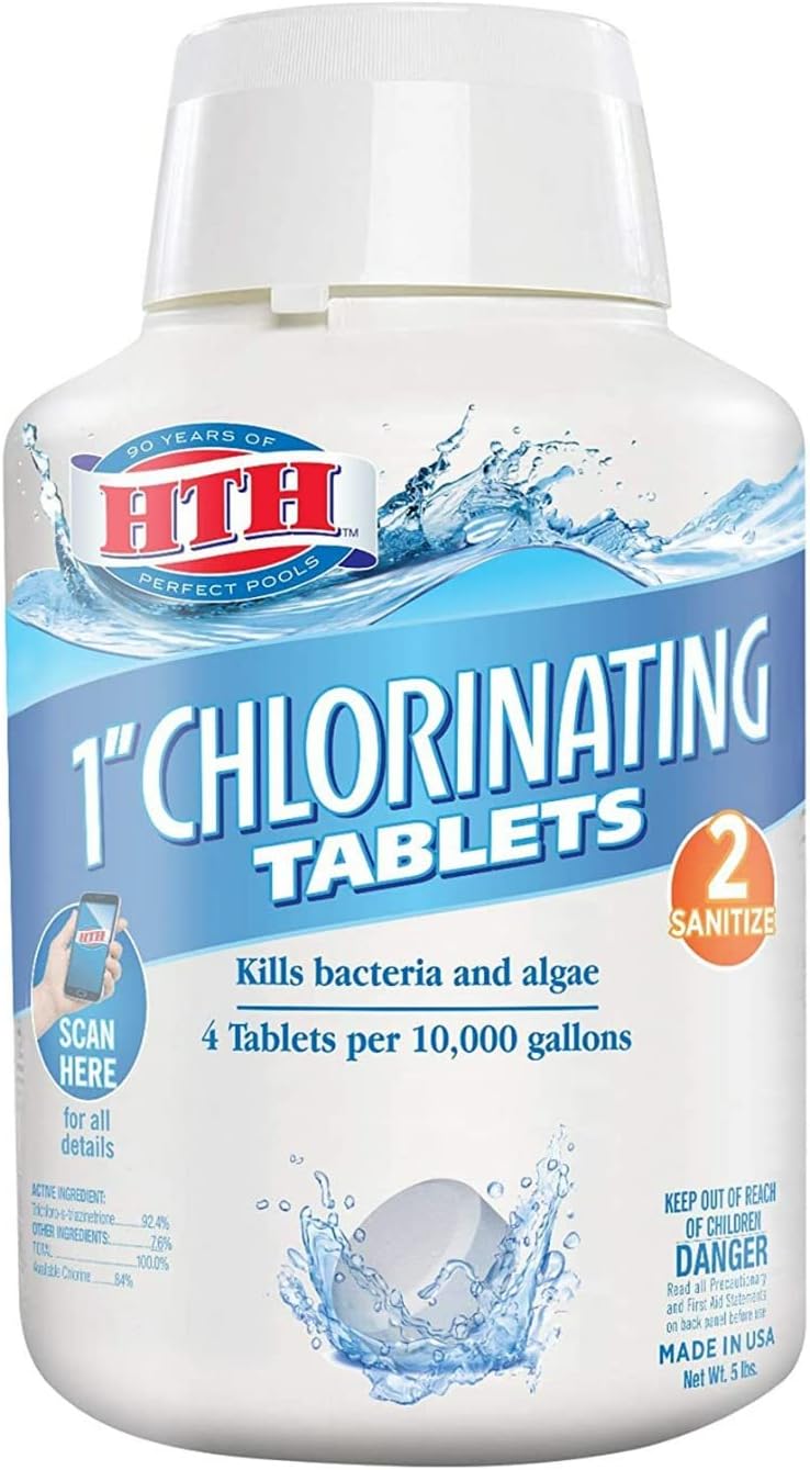 HTH 42031 Chlorinating Tablets for Effective Pool Care