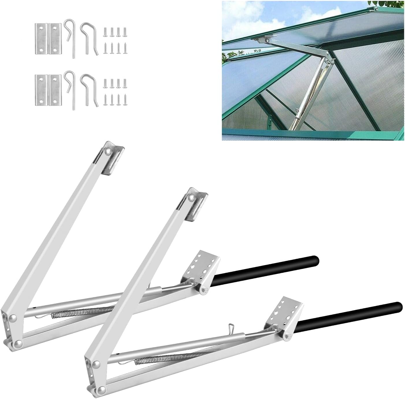 Automatic Solar Vent Opener - Greenhouse Climate Control