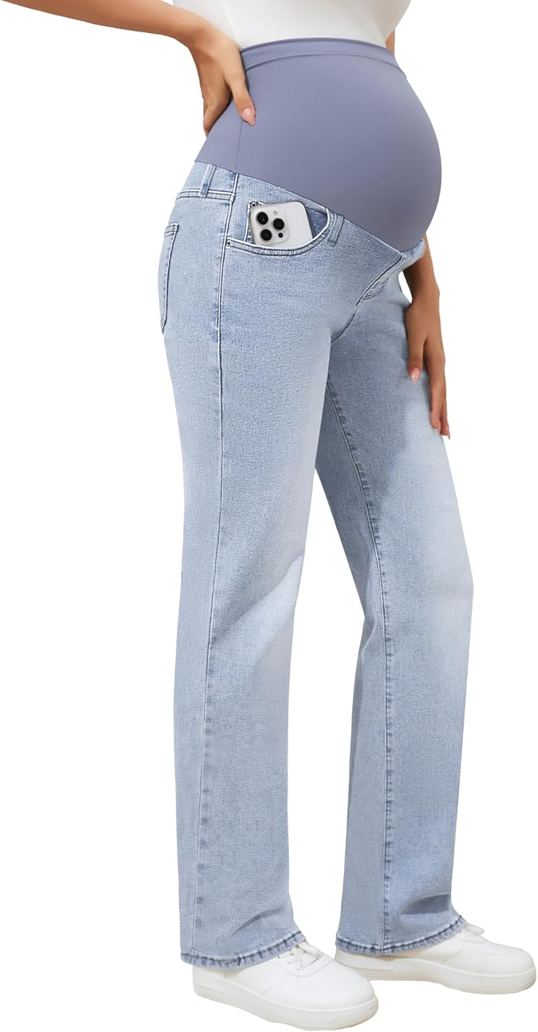 Comfortable Maternity Jeans for Stylish Moms-to-Be