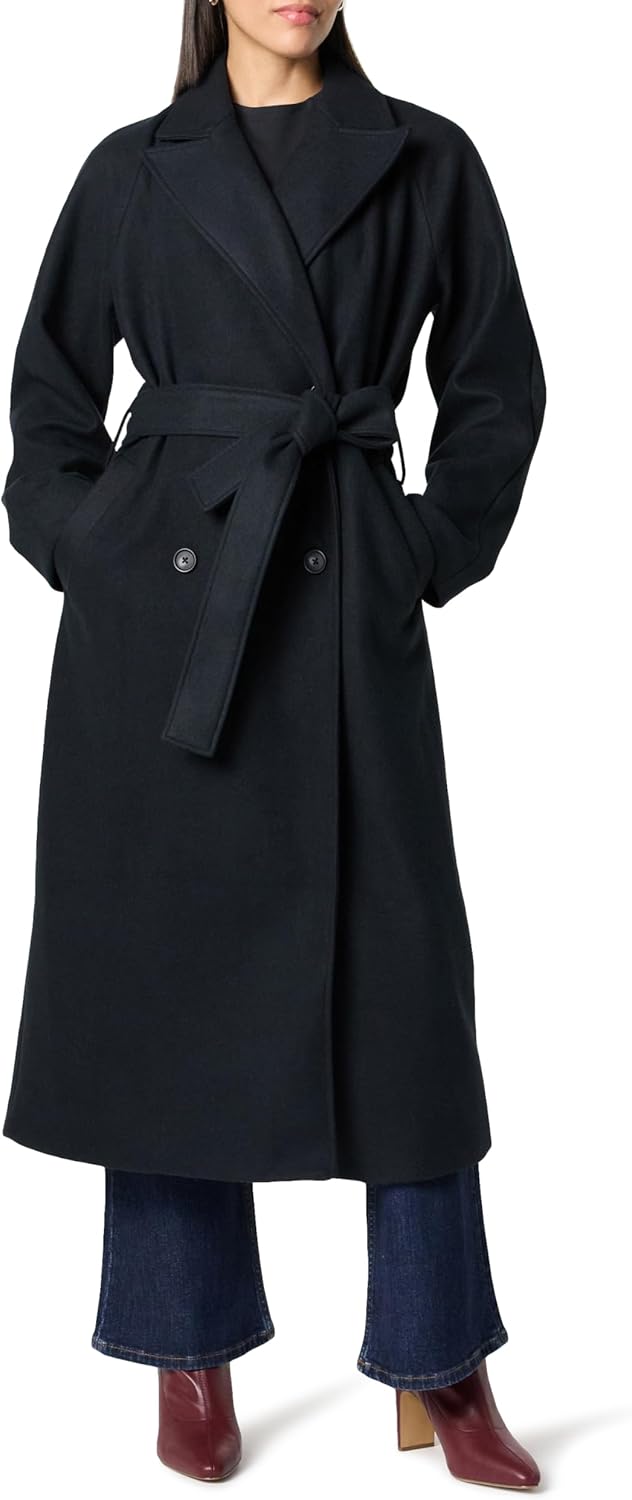 The Drop Women's Jessy Elongated Overcoat for Timeless Style