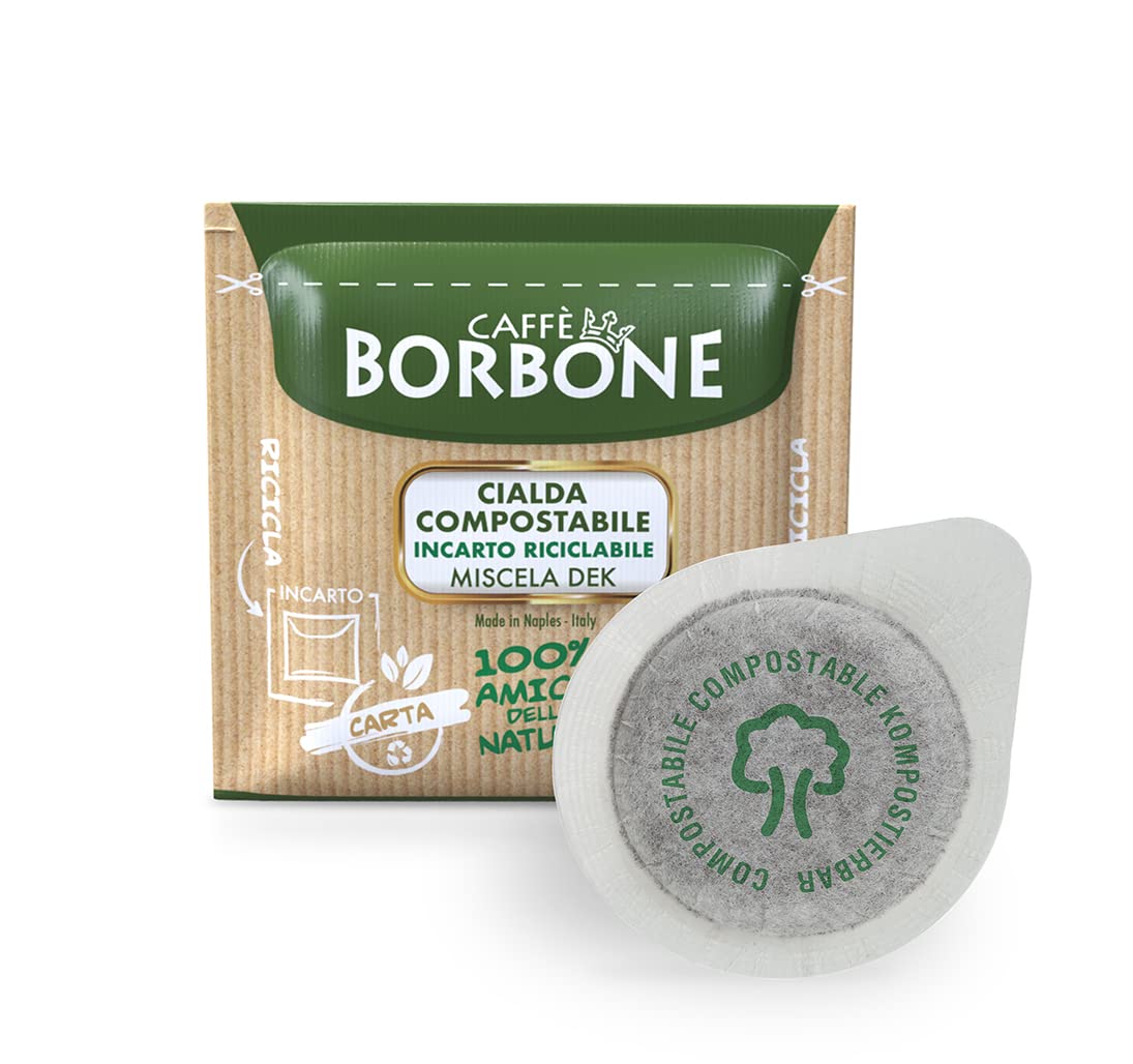 Caffe Borbone ESE Coffee Pods - Miscela Verde/Dek Decaf 150 Count