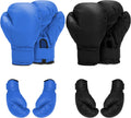 Boxing Gloves 2 Pair Set for Men & Women - Shockproof Training Gloves