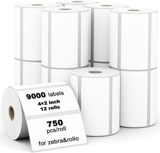 4in x 2in Direct Thermal Labels for Shipping & Addressing Needs