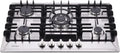 30 in Stainless Steel 5 Burner Built-in Gas Cooktop - Versatile Home