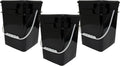 4 Gallon Square Food Grade Bucket Pail Pack of 3 for Storage