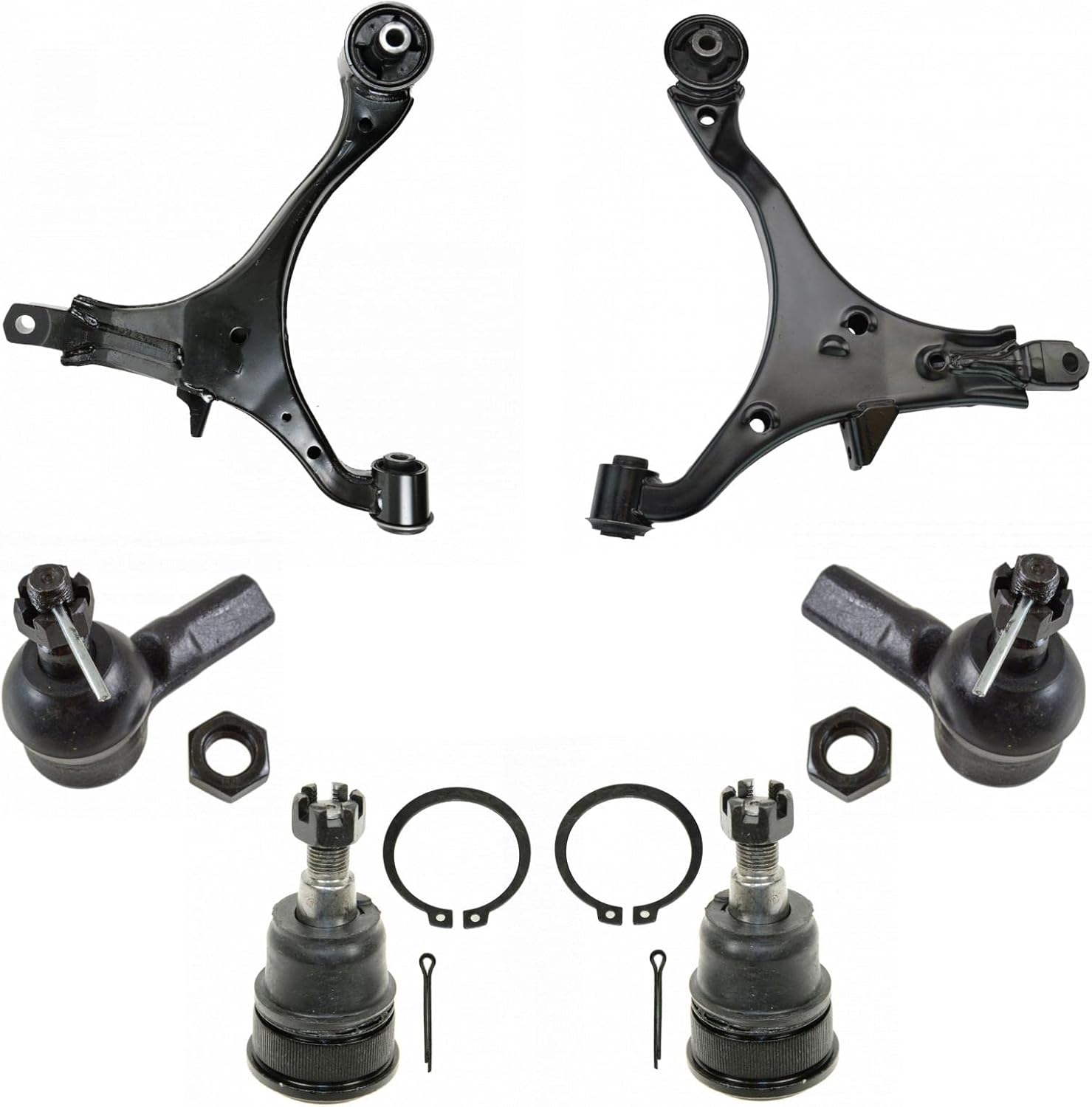 TRQ Front Steering & Suspension Kit for 2002-2006 Honda CR-V