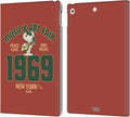 Peanuts Snoopy Guitar 1969 Woodstock Leather iPad 10.2 Case - 360