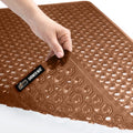 GORILLA GRIP Bath Tub Shower Mat 35x16 in - Secure, Machine Washable