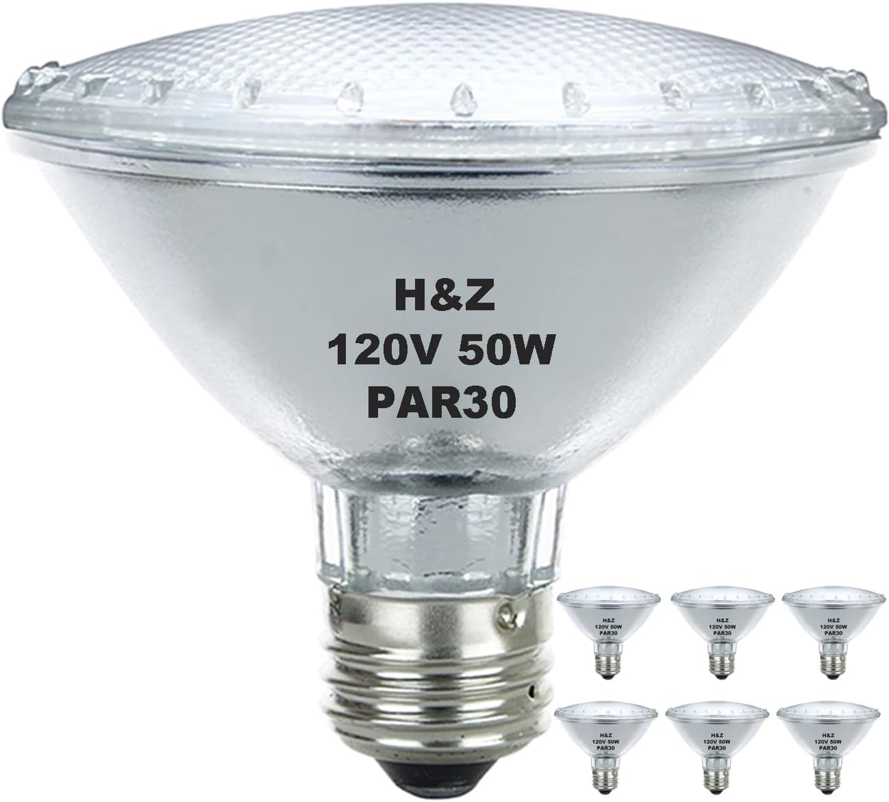 High Output Par30 Short Neck Halogen 50W Dimmable Light Bulbs