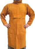 Leather Welding Apron with Sleeve - Heavy Duty Heat Resistant