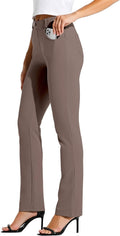 Women's Yoga Dress Pants Straight Leg 29ft'/31ft'/33ft' - Stretchy
