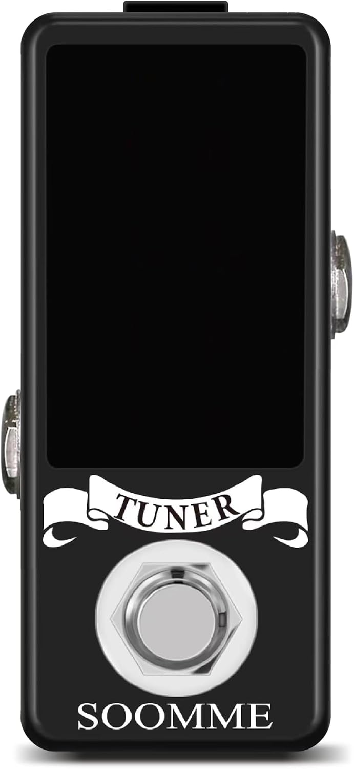 SOOMME Chromatic Tuner Pedal - Precise & Easy