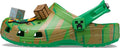 Crocs Unisex-Child Classic Minecraft Clogs - Fun, Easy Slip-On Fit