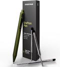 Everyman Super Matte Grafton Pen & Refill Set OD Green - Refillable