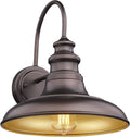 Outdoor Barn Light Fixture Gooseneck Wall Sconce - Farmhouse Bronze