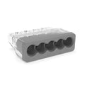 in-Sure Push-in Wire Connector 5-Port Jar of 200 - Fast, Low-Strain