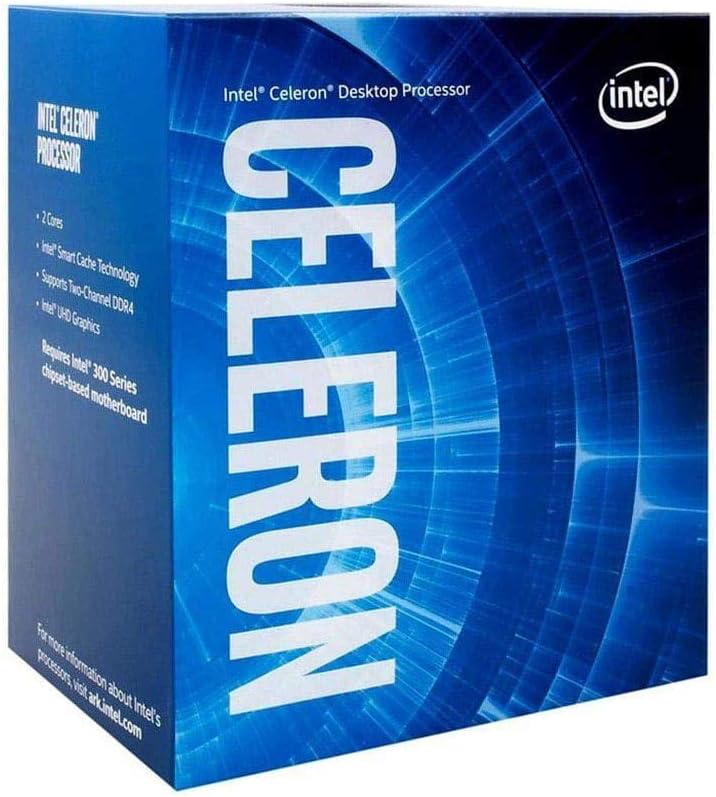 Intel Celeron G-5900 Desktop Processor with 2 Cores and 3.4 GHz