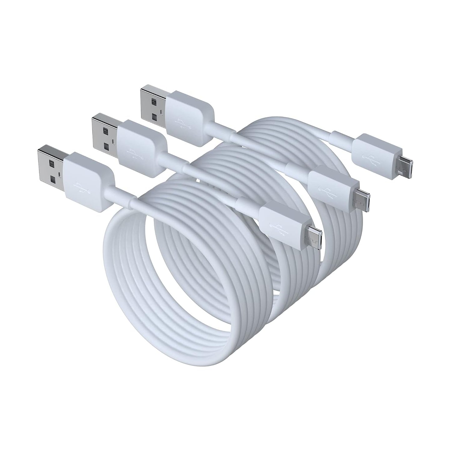 Fast Charging 3.3FT Micro USB Cable 3Pack for Galaxy S7 S6