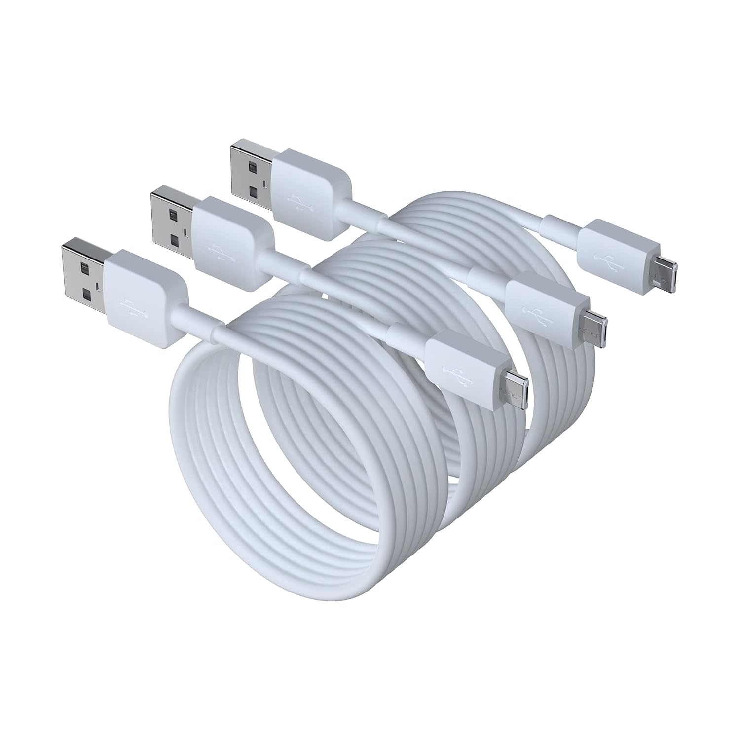 Fast Charging 3.3FT Micro USB Cable 3Pack for Galaxy S7 S6