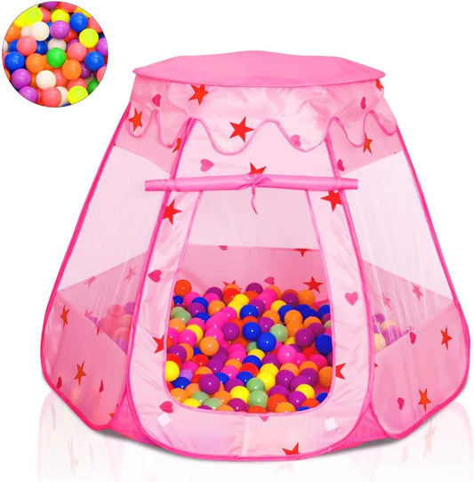 Princess Ball Pit & Tent Set for Kids