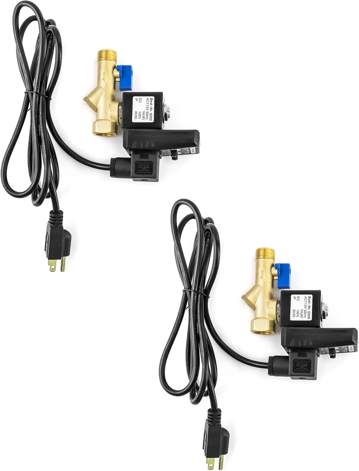QWORK Electronic Drain Valve for Compressed Air Systems