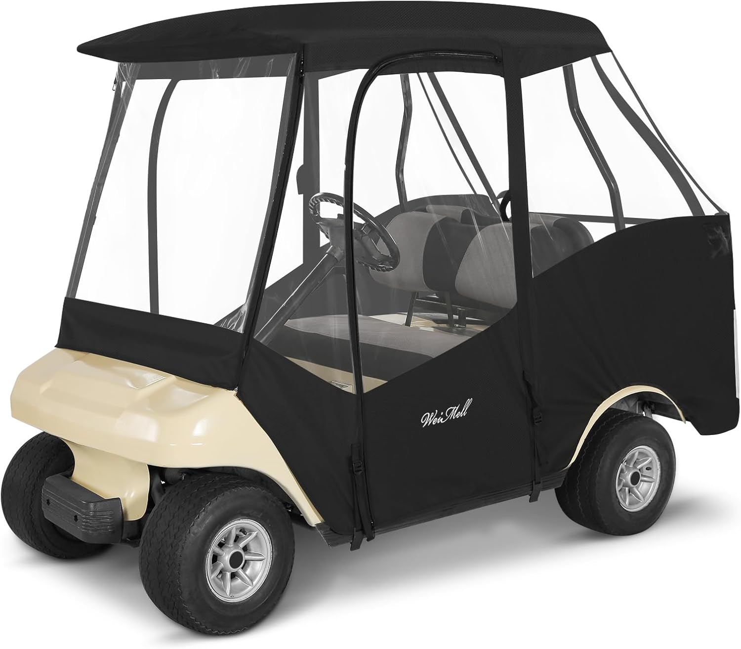 Golf Cart Enclosure 4 Passenger Waterproof Cover for Club Car DS