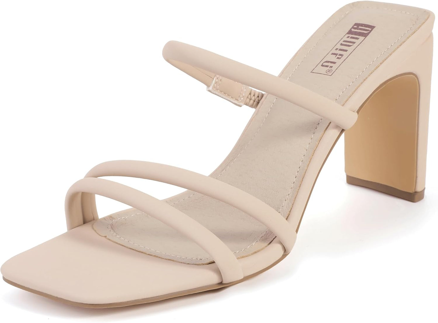 Chic Comfy Heels for Women: Stylish Strappy Block Heels
