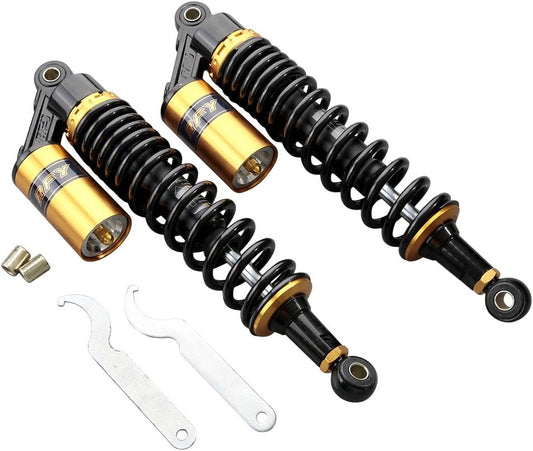 Adjustable 13.5in Motorcycle Shock Absorbers for Enhanced Ride