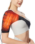 Shoulder Heating Pads Wrap for Rotator Cuff Pain - Jade Infrared Heat