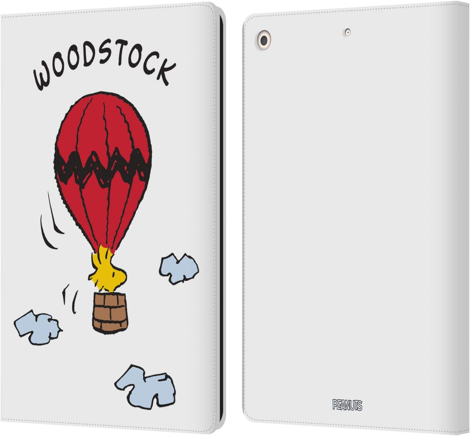 Peanuts Woodstock Characters Leather Wallet Case for iPad 10.2