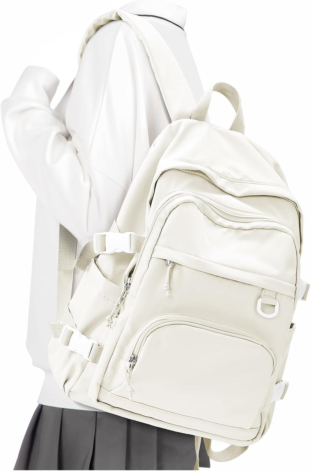 Lightweight College Backpack for Women Men Cute School Bag