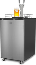BLACK+DECKER 6.1 Cu. Ft. Home Kegerator with Double Tap