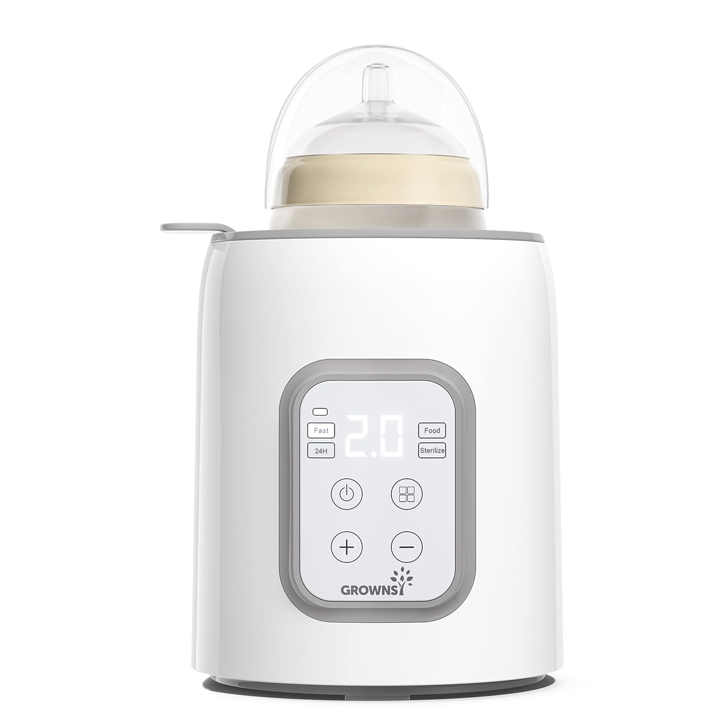 GROWNSY 8-in-1 Baby Bottle Warmer: Fast, Accurate Heating