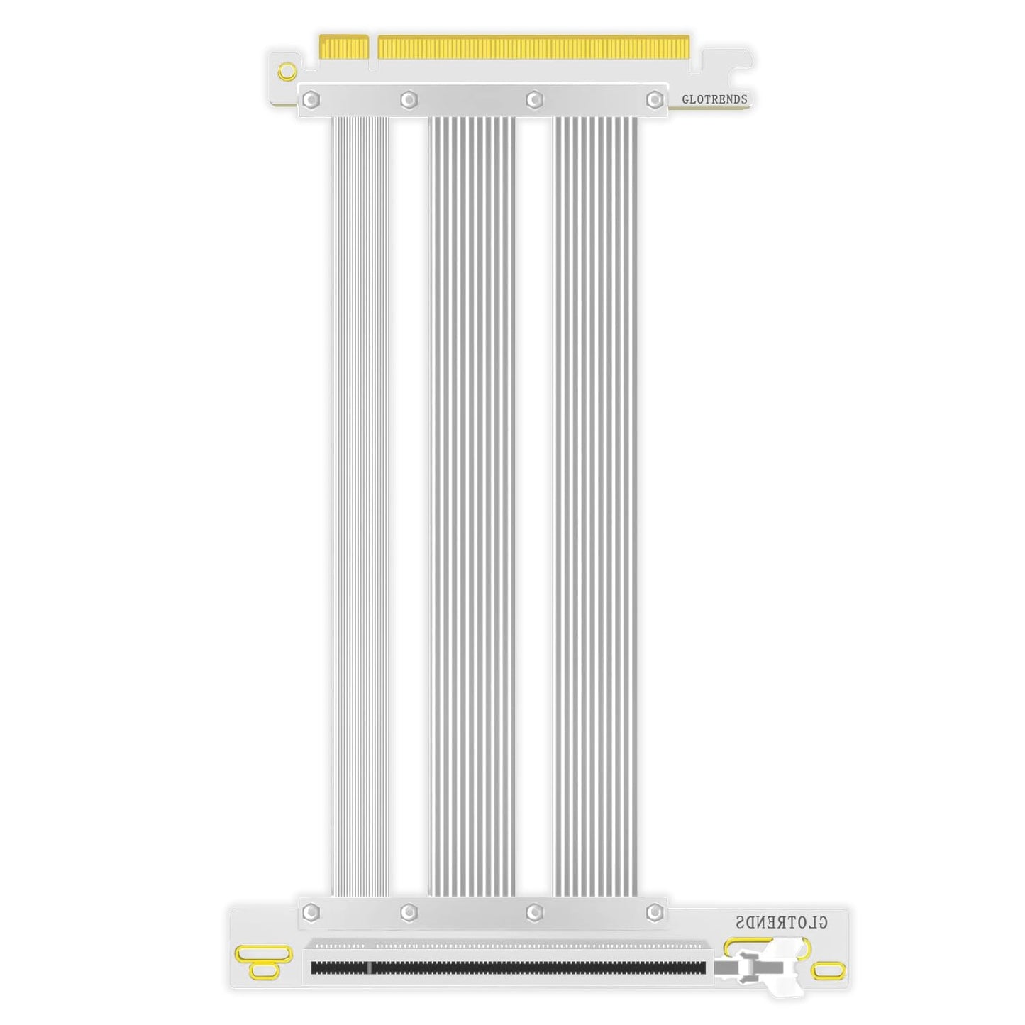 GLOTRENDS 200mm PCIe 5.0 Riser Cable for Vertical GPU Mount