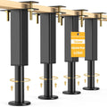 4PCS Adjustable Height Bed Support Legs 6.2-8 in - Stable Metal