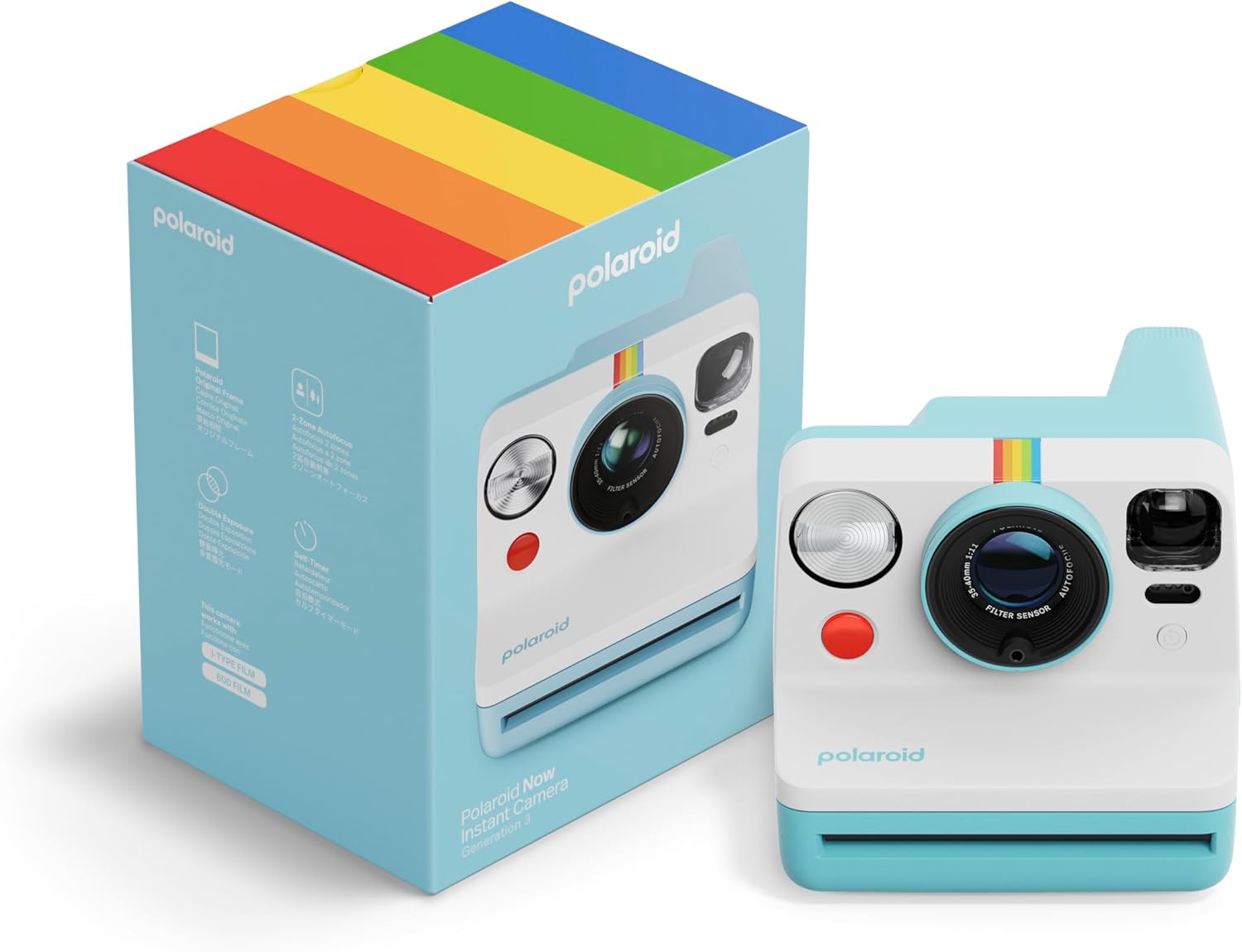 Polaroid Now 3rd Generation Instant Camera for Perfect Photos