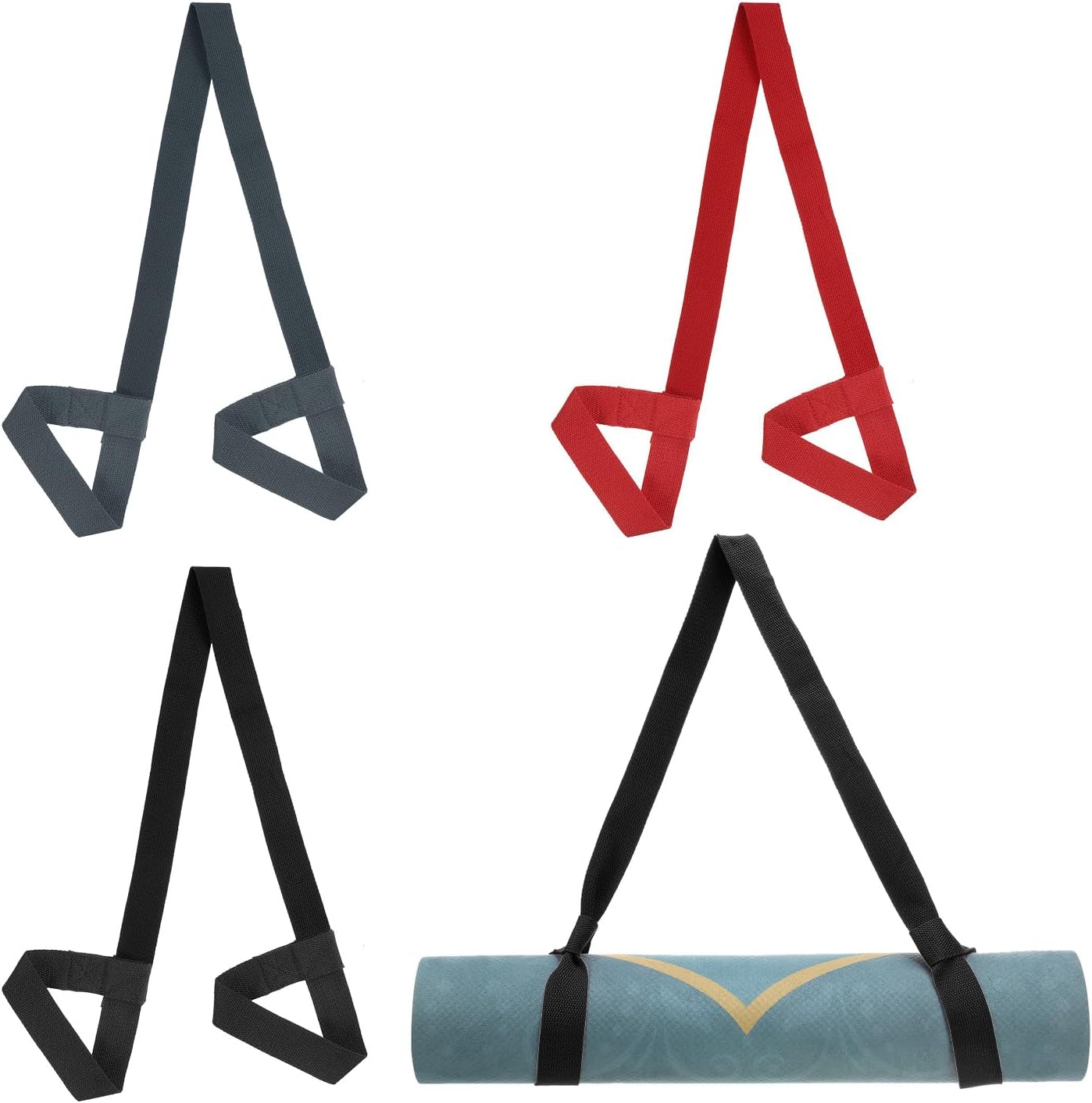 Adjustable Cotton Yoga Mat Carrier by PATIKIL