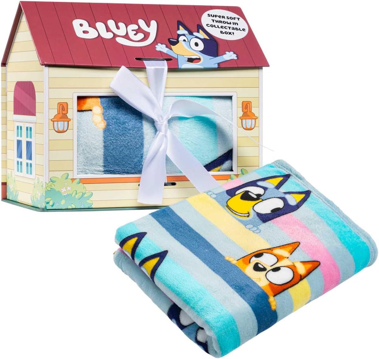 Bluey Throw Blanket - 46x60 inches Super Soft Fleece