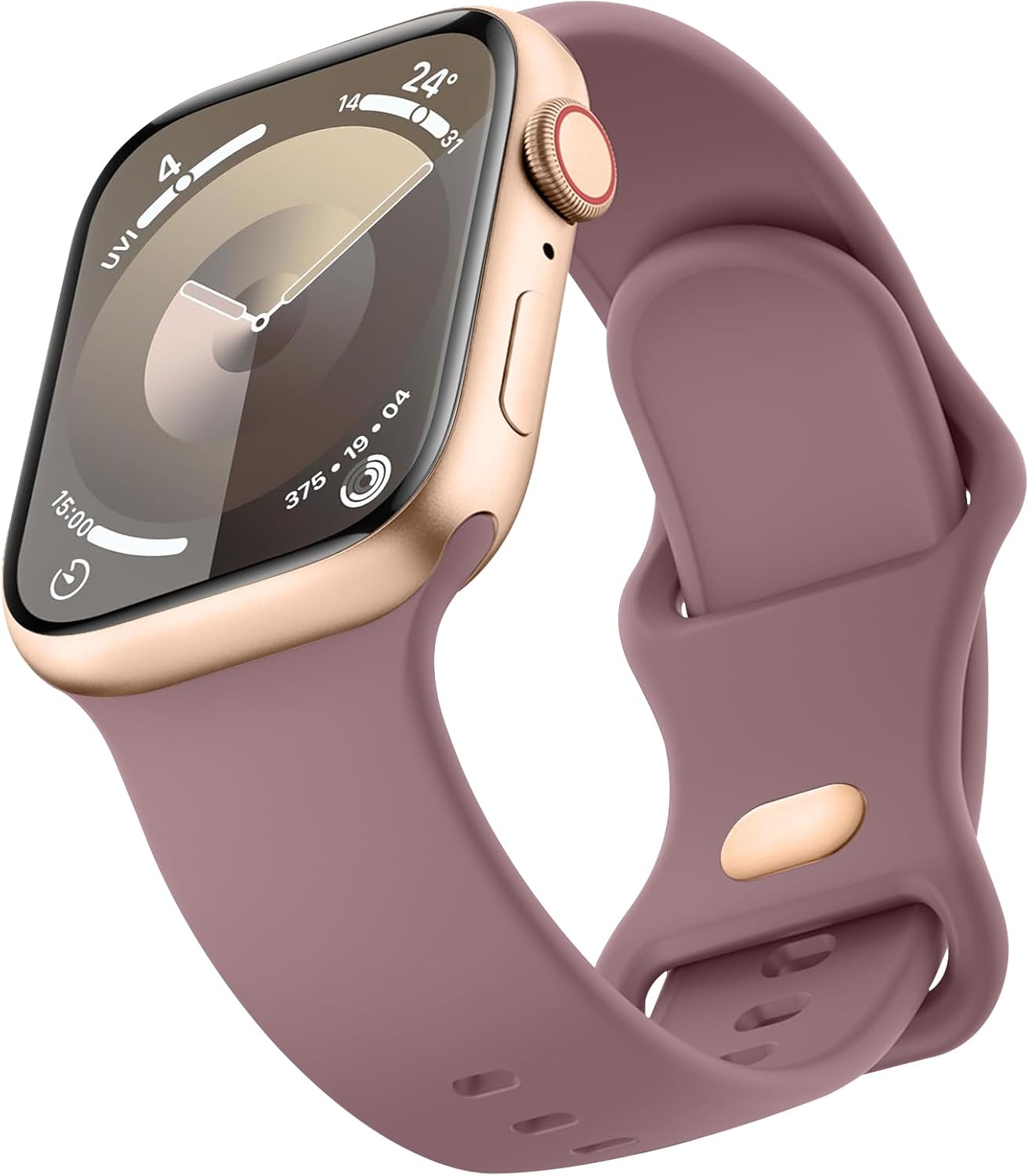 Silicone Waterproof Sport Bands for Apple Watch 42mm-46mm
